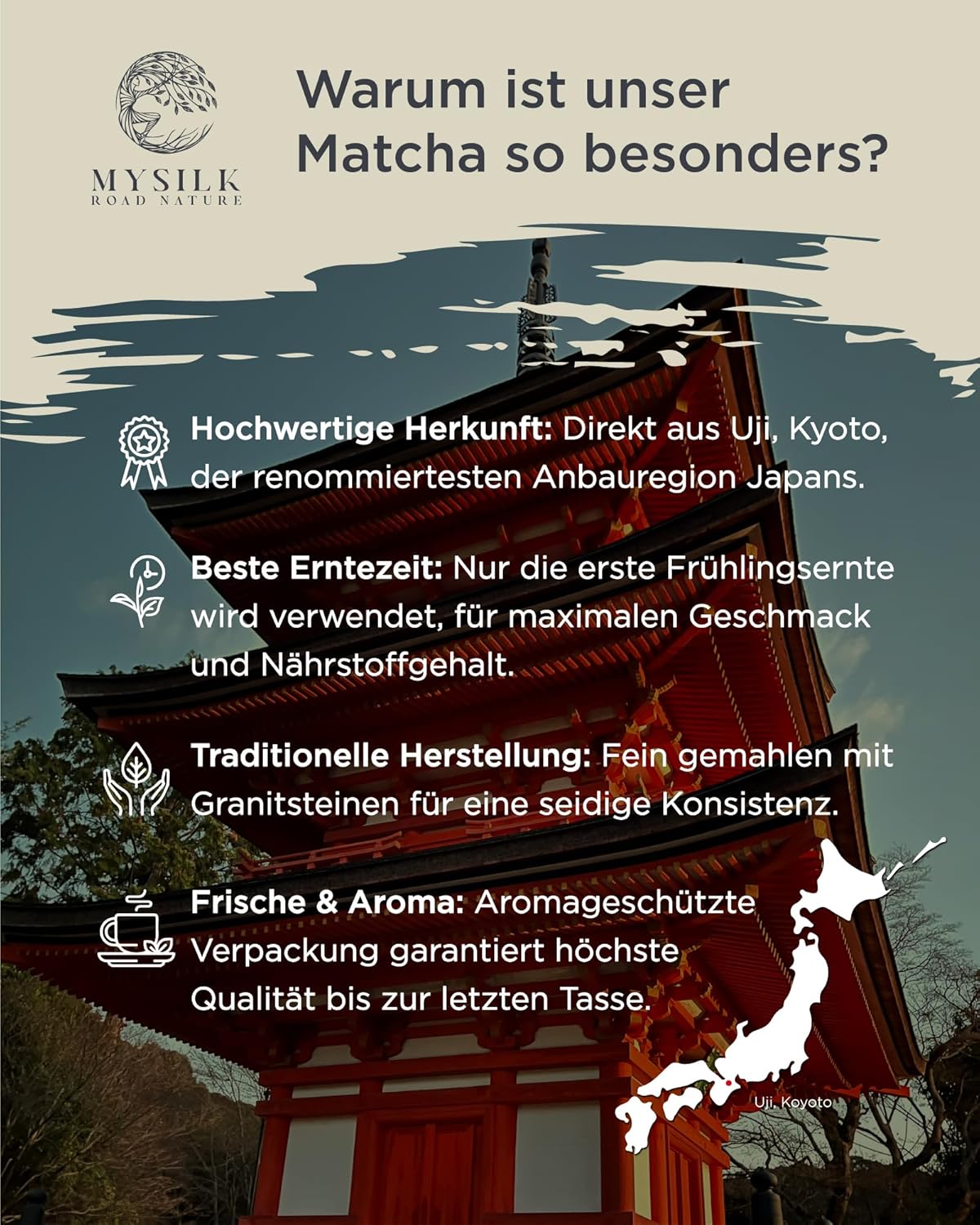 Premium Matcha Tee - Culinary Grade, 50g