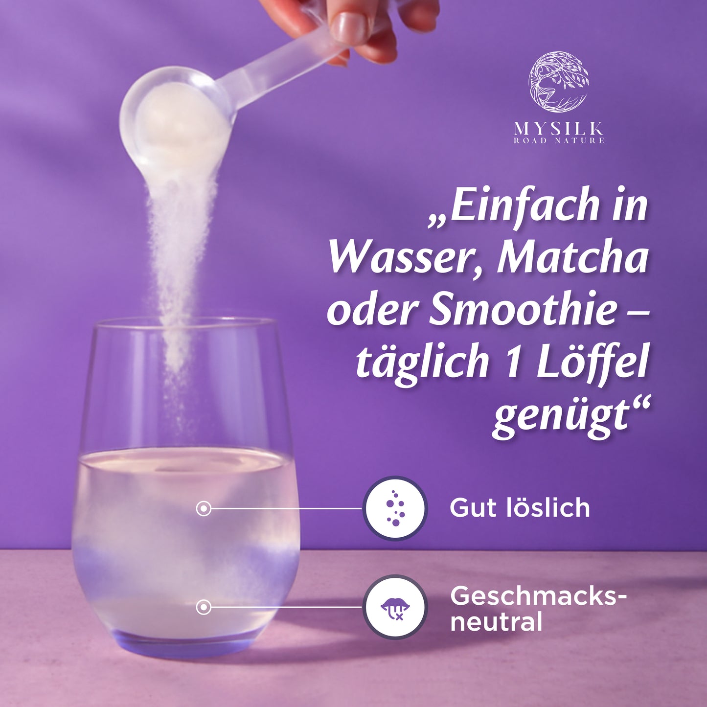 Collagen Beauty Complex – Kollagenpeptide Typ I, II, III & V mit Vitamin C, Biotin & Hyaluronsäur