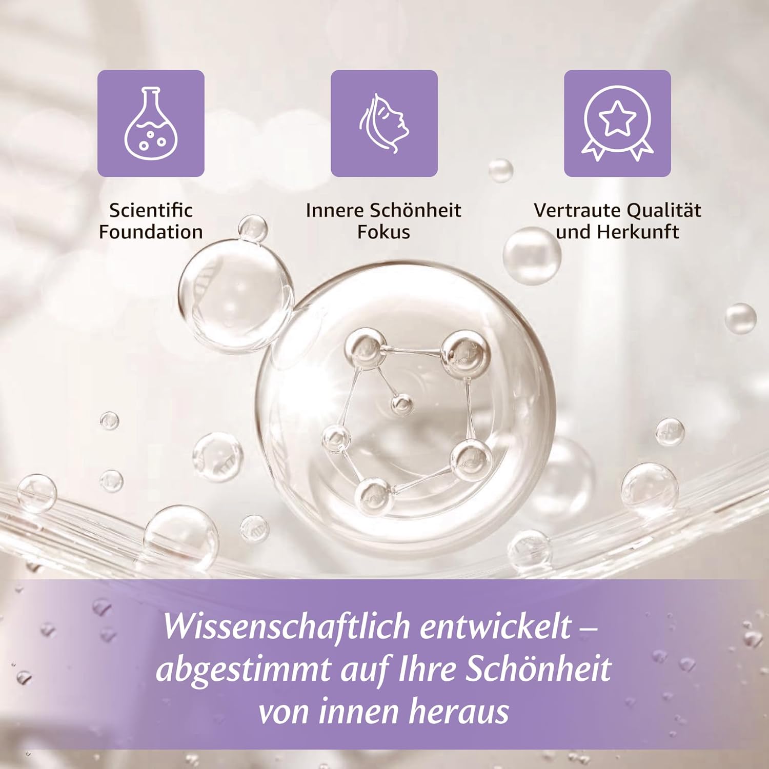 CollaCore™ Kollagen Kapseln – Multi-Typ (I, II, III & V) Peptide mit Biotin & Hyaluronsäure | 180 Kapseln – MySilkRoadNature