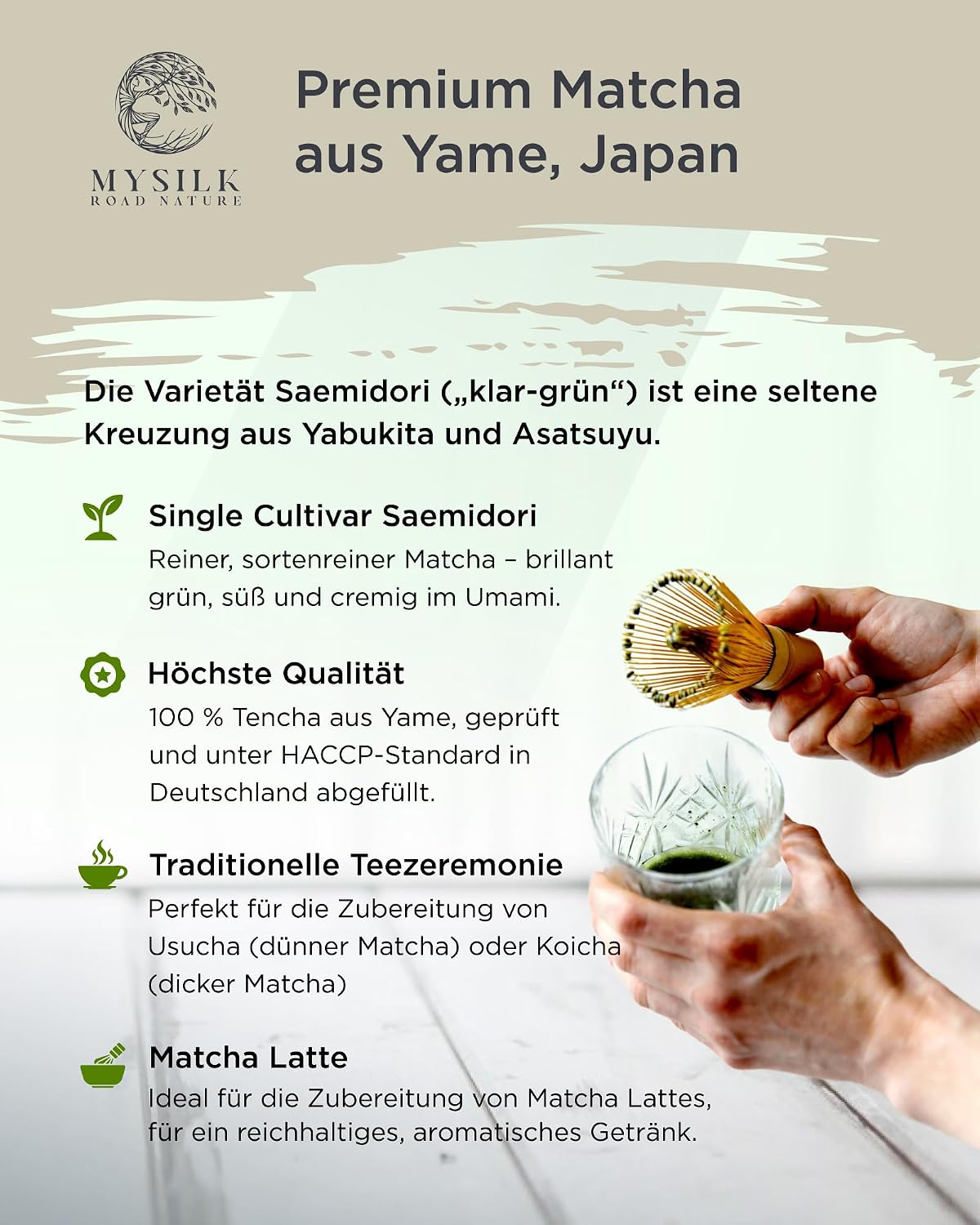 Premium Matcha aus Yame, Japan