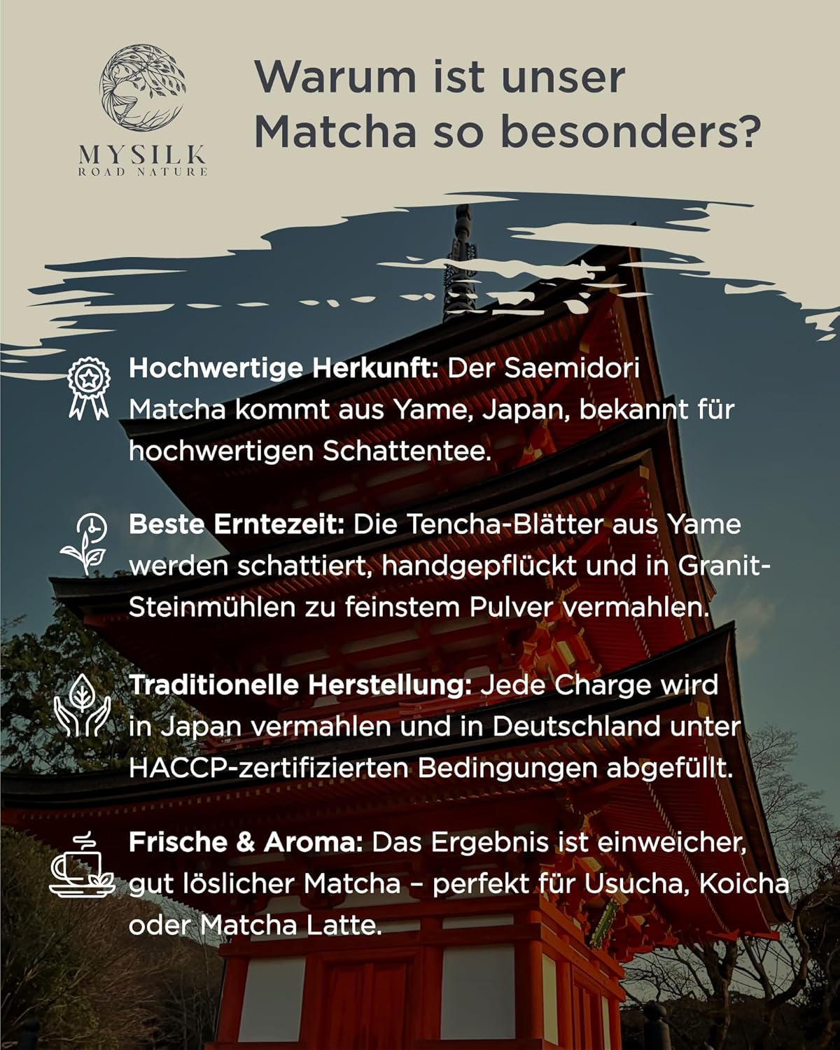 Saemidori Matcha Pulver 90g – Ceremonial Grade, Single Cultivar, First Harvest aus Yame, Japan | für Matcha Latte & Tee