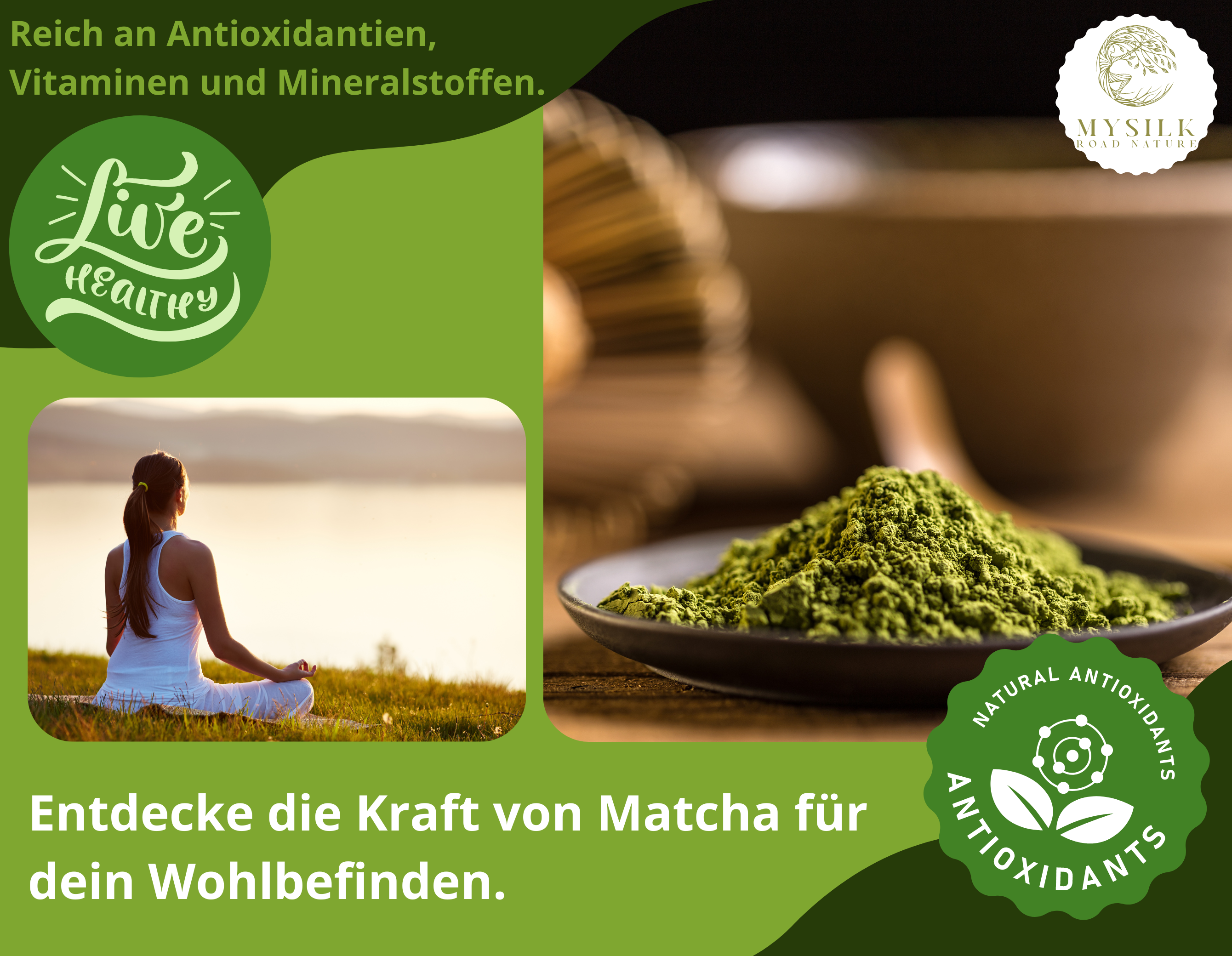 Premium Matcha Tee - Ceremonial Grade A, 30g