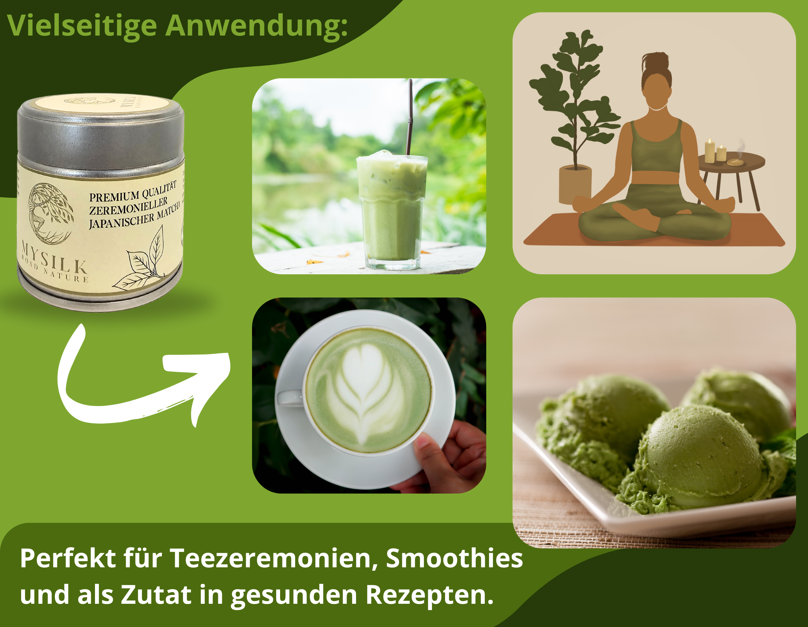 Premium Matcha Tee - Ceremonial Grade A, 30g